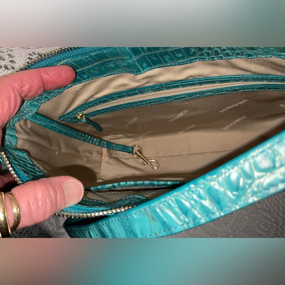 Brahmin Shayna, Mermaid Green Melbourne, NWT - Picture 7 of 13